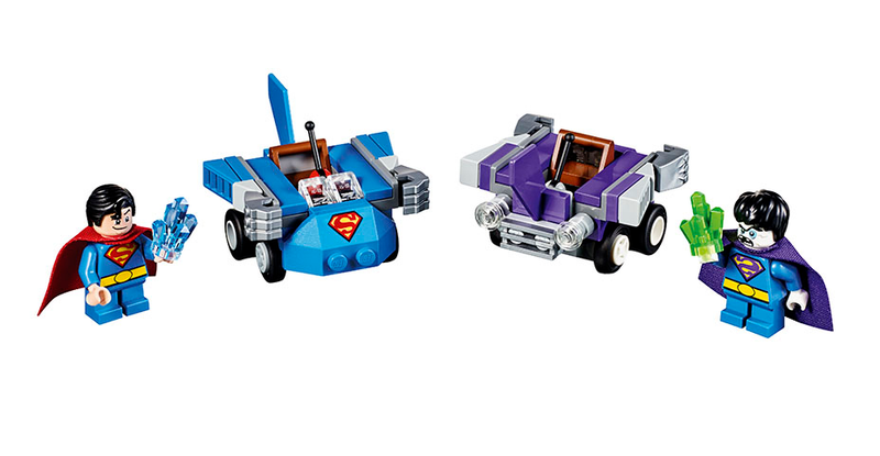 Illustration for article titled DC's Heroes and Villains Get Some Sweet (and Adorable) Rides in These Mini Lego Sets
